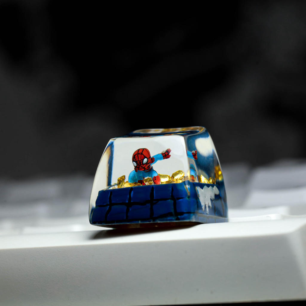 Spider-man artisan keycap 2 Spider-man artisan keycap