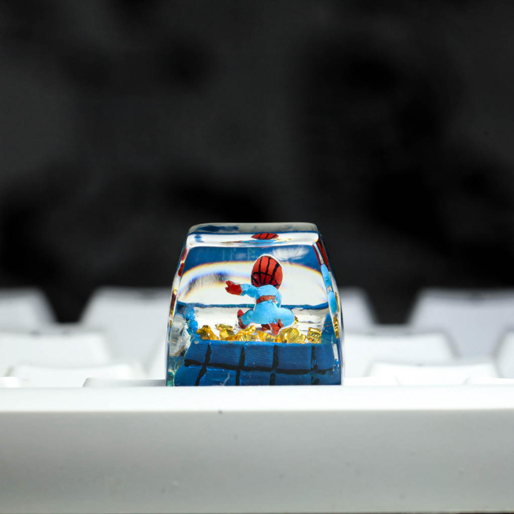 Spider-man artisan keycap 7 Spider-man artisan keycap