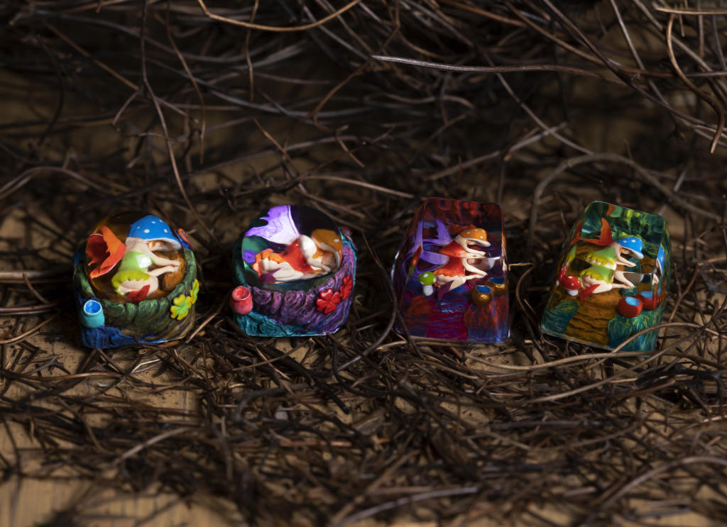 Fairy artisan keycaps 3 Fairy artisan keycaps
