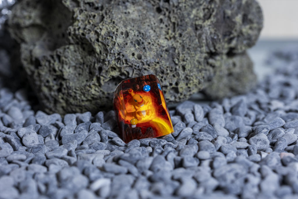 Charmander Pokemon keycap 3 Charmander Pokemon keycap