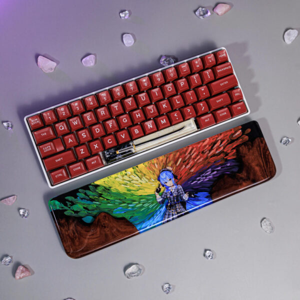 Custom anime Keyboard Wrist Rest 3 Custom anime Keyboard Wrist Rest