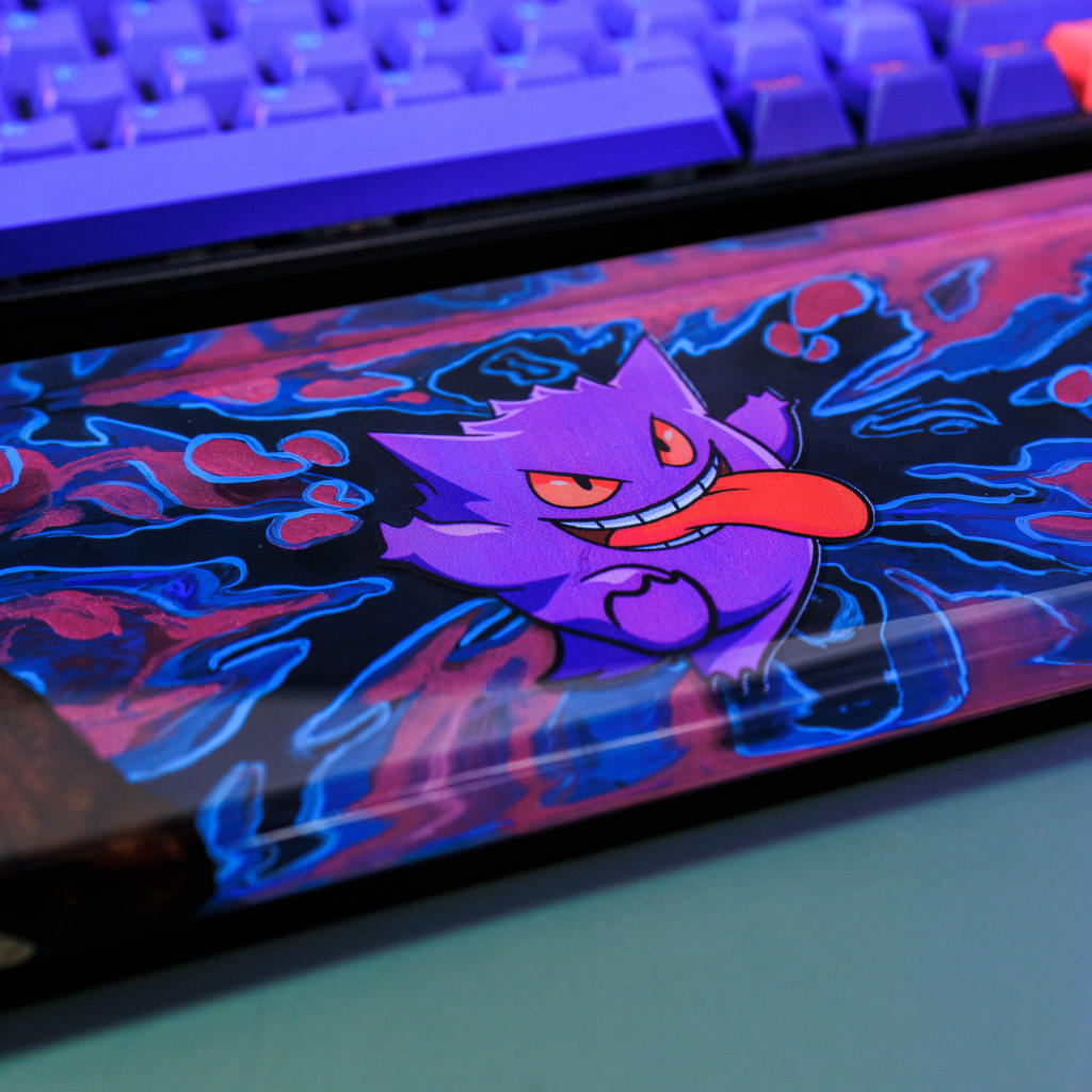 Gengar Keyboard Wrist Rest 5 Gengar Keyboard Wrist Rest