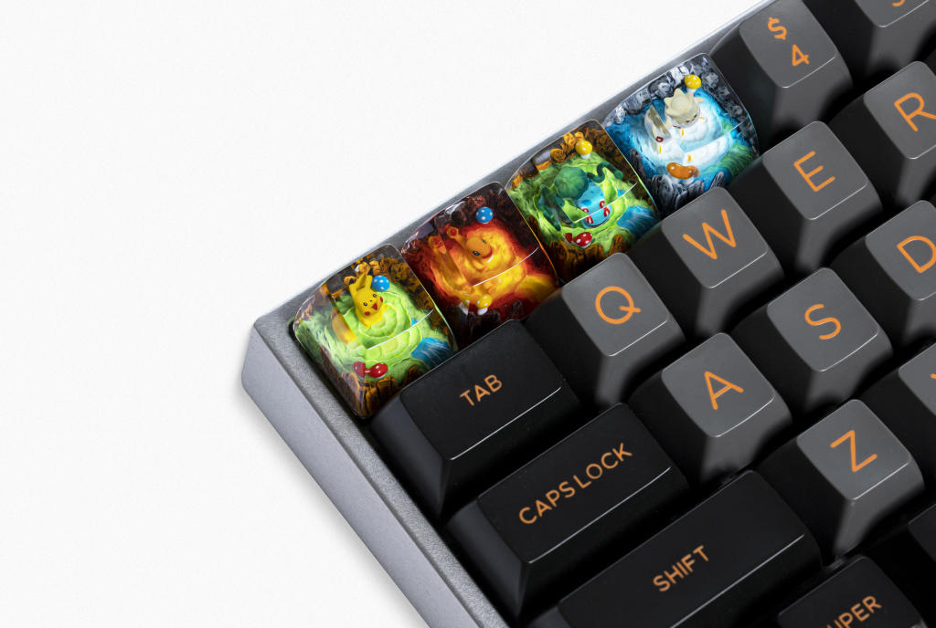 Charmander Pokemon keycap 5 Charmander Pokemon keycap