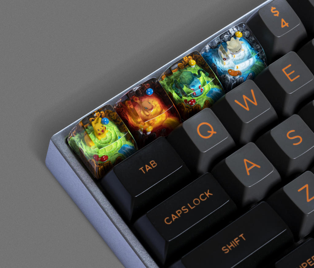 Charmander Pokemon keycap 4 Charmander Pokemon keycap