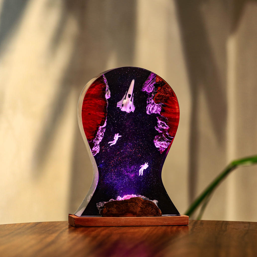 Space Night Lights & Headphone Stand 7 Space Night Lights & Heaphone Stand