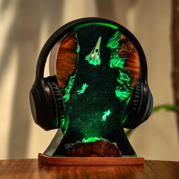 Space Night Lights & Headphone Stand 3 Space Night Lights & Heaphone Stand