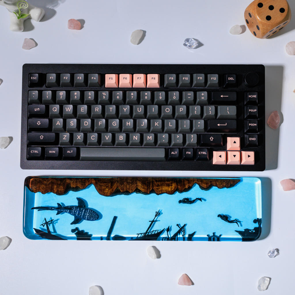 Whale Shark Keyboard Wrist Rest 1 Whale shark keyboard wrist rest
