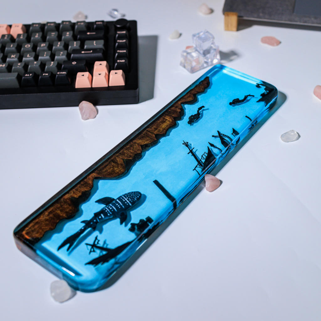 Whale Shark Keyboard Wrist Rest 7 Whale shark keyboard wrist rest