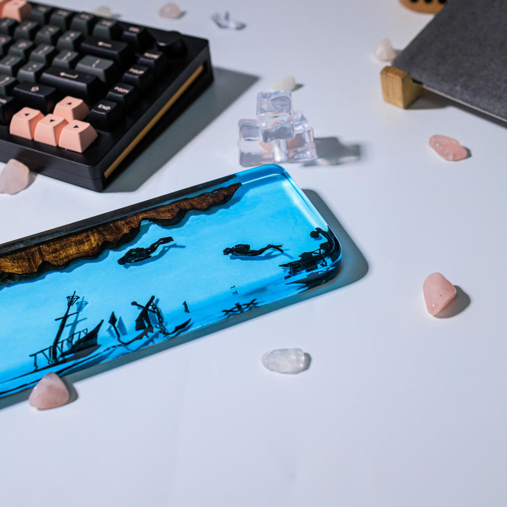 Whale Shark Keyboard Wrist Rest 6 Whale shark keyboard wrist rest