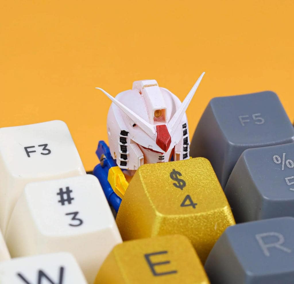Gundam artisan keycap 8 Gundam artisan keycap
