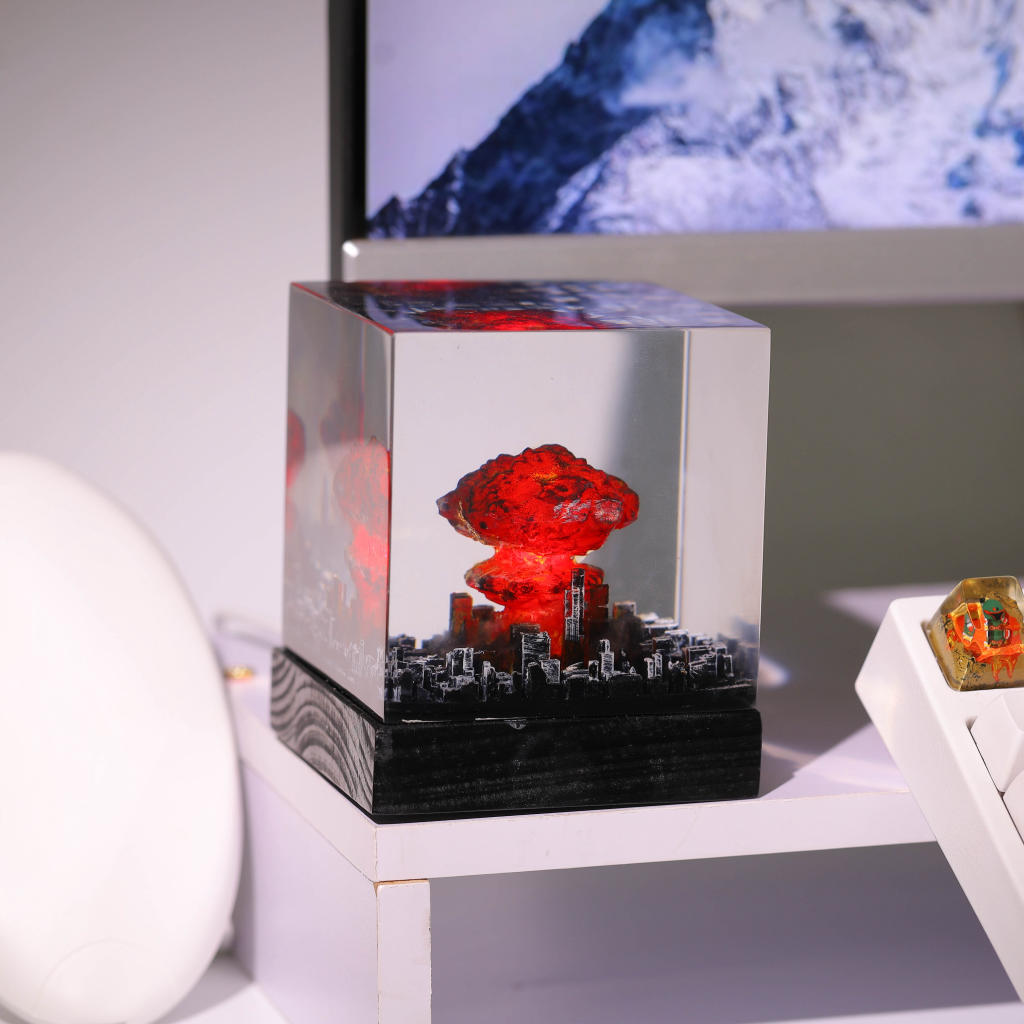 Atomic Bomb Resin Night Light 3 Atomic Bomb Resin Night Light