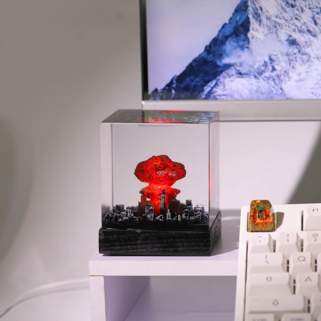 Atomic Bomb Resin Night Light 4 Atomic Bomb Resin Night Light