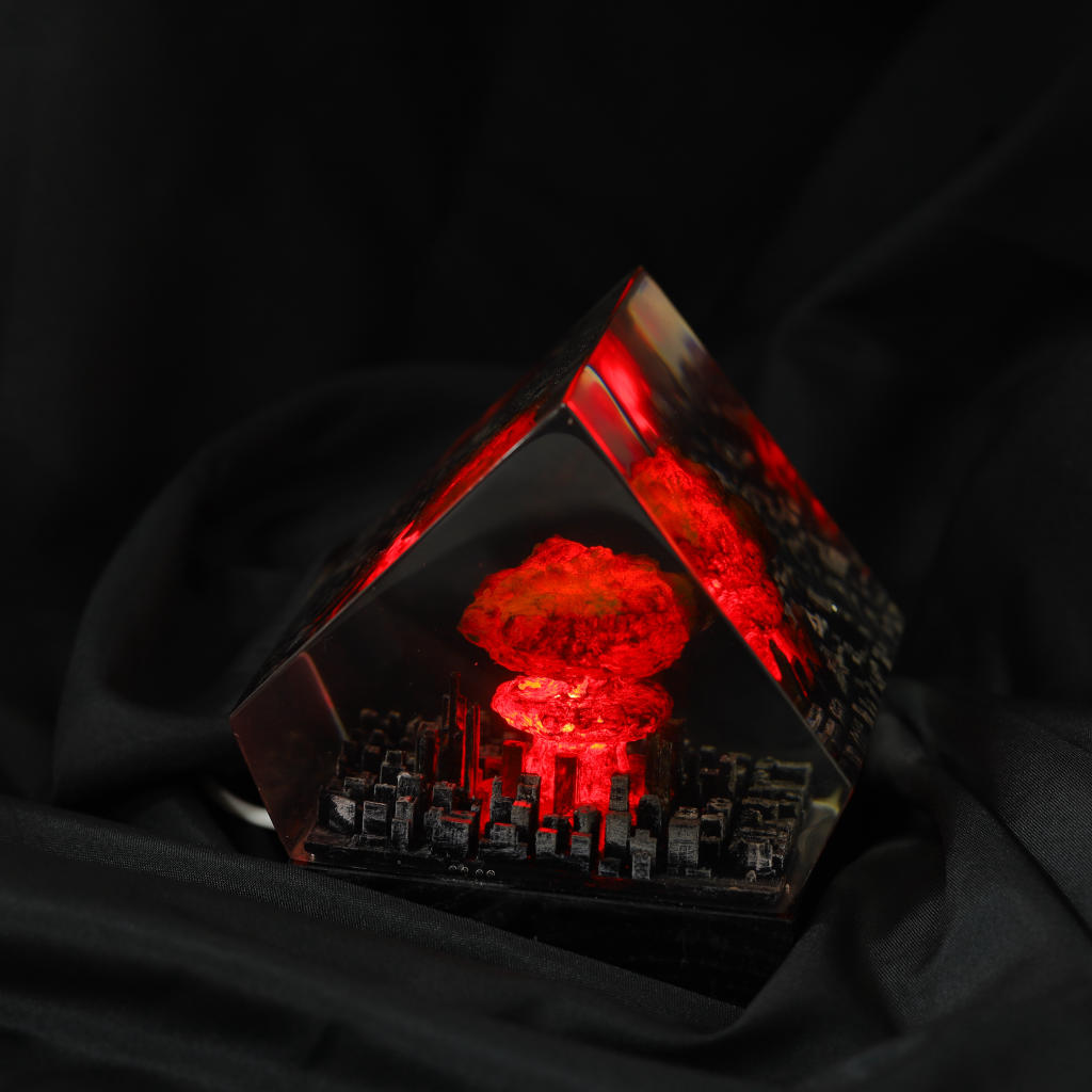 Atomic Bomb Resin Night Light 2 Atomic Bomb Resin Night Light