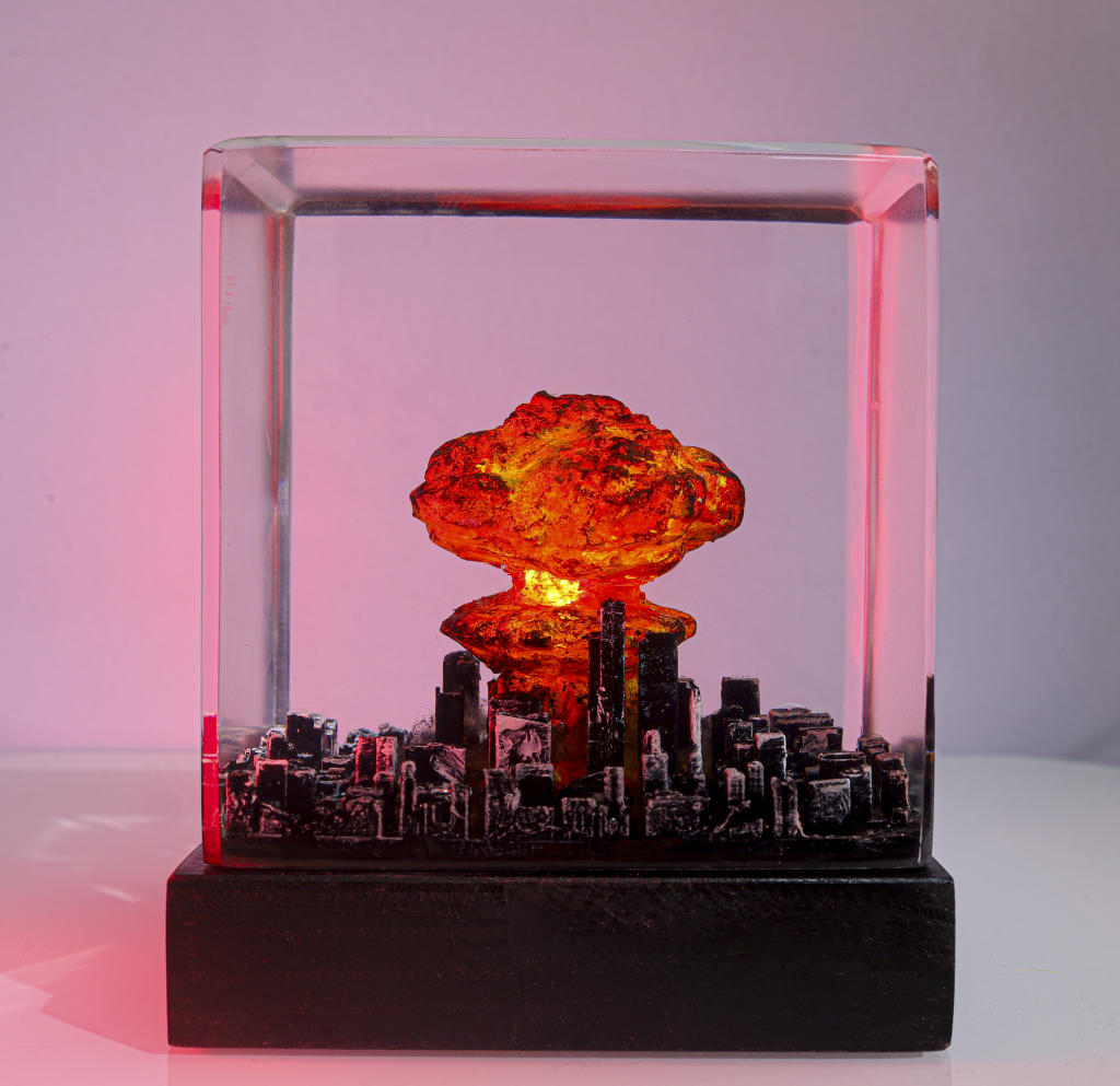 Atomic Bomb Resin Night Light 10 Atomic Bomb Resin Night Light