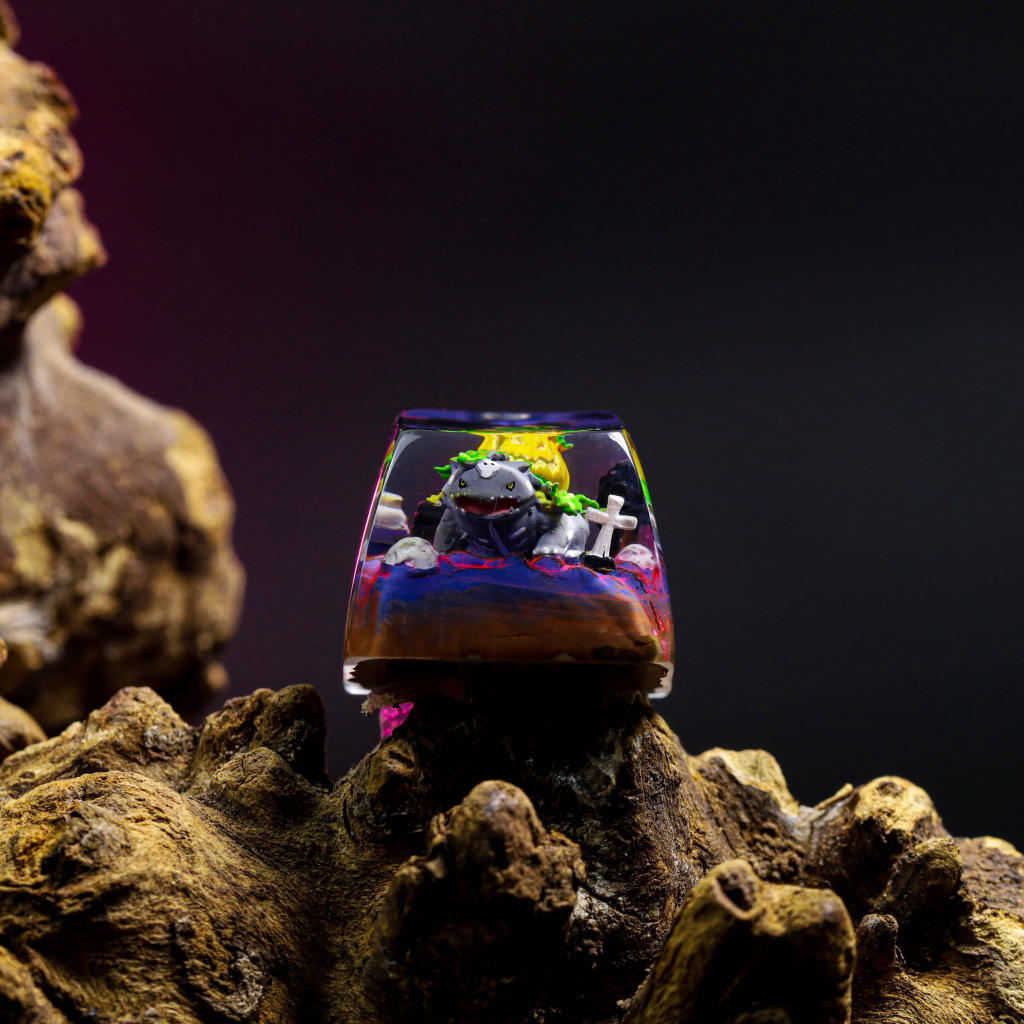 Pokemon Halloween keycap 11 Pokemon Halloween keycap