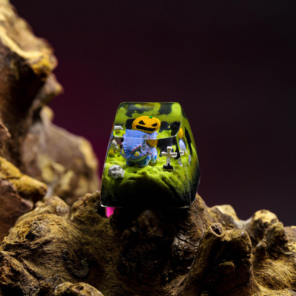 Pokemon Halloween keycap 6 Pokemon Halloween keycap