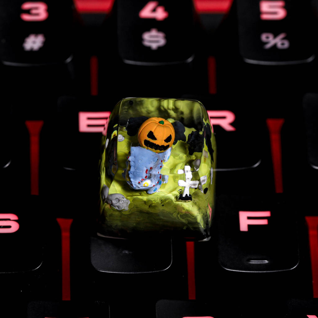 Pokemon Halloween keycap 12 Pokemon Halloween keycap