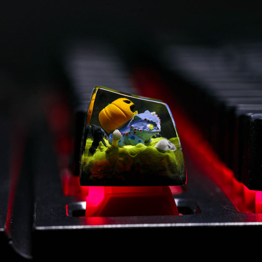 Pokemon Halloween keycap 2 Pokemon Halloween keycap