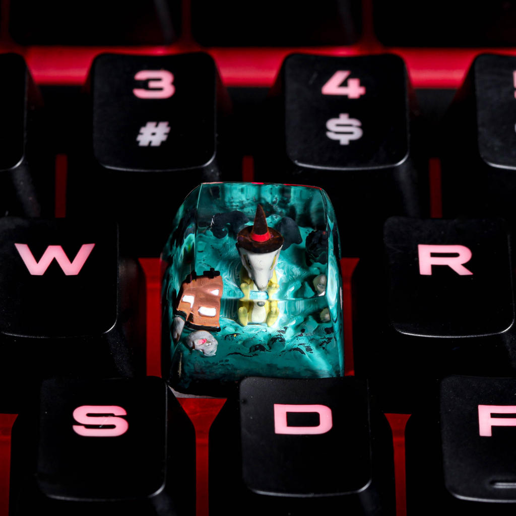 Pokemon Halloween keycap 16 Pokemon Halloween keycap