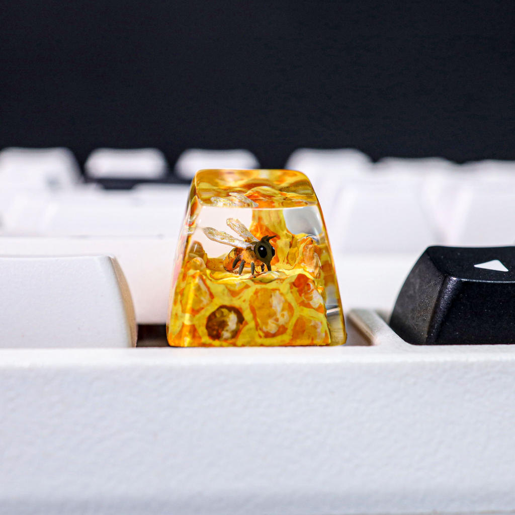 Honey Bee Artisan keycap 9 Honey Bee Artisan keycap