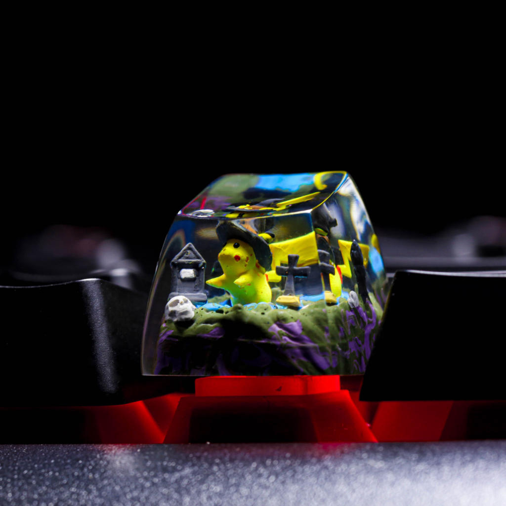 Pokemon Halloween keycap 42 Pokemon Halloween keycap