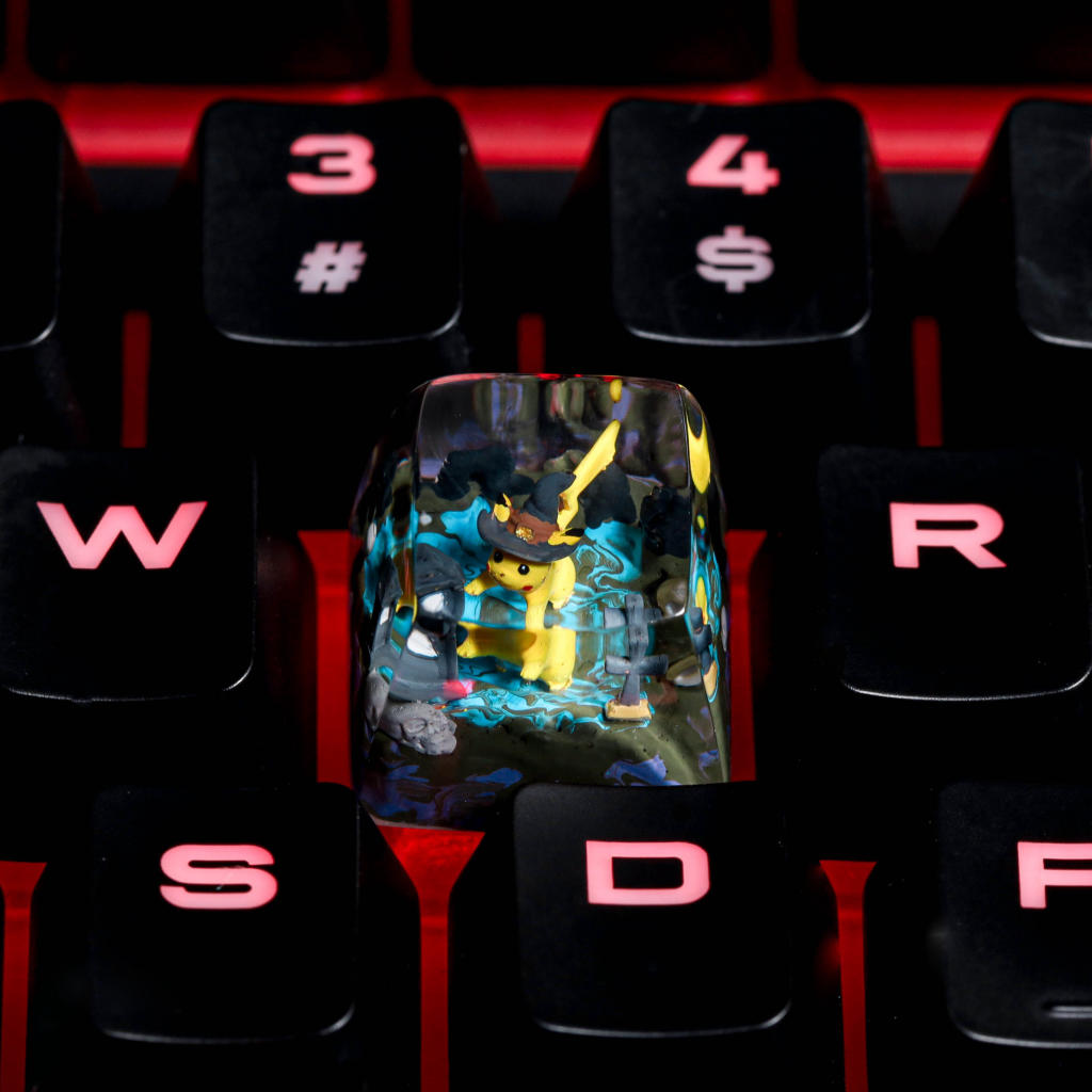 Pokemon Halloween keycap 43 Pokemon Halloween keycap