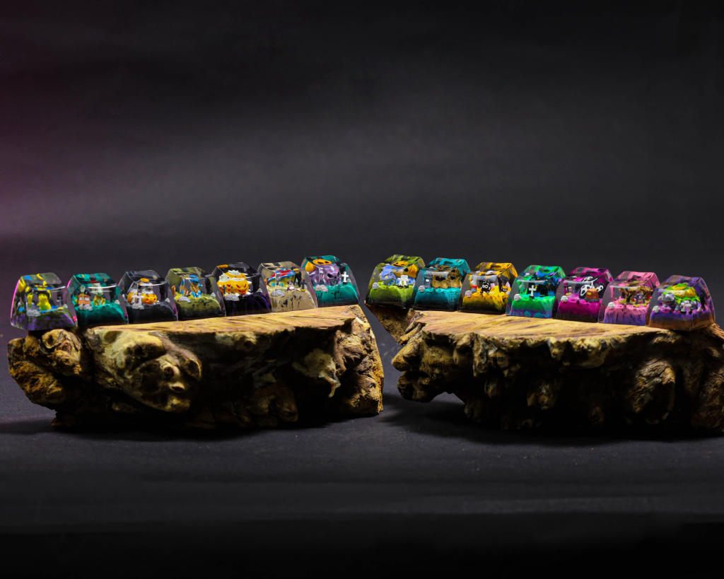 Pokemon Halloween keycap 21 Pokemon Halloween keycap