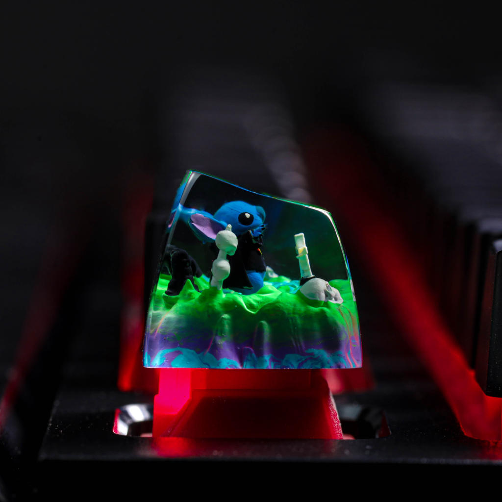 Stitch Halloween keycap 7 Stitch Halloween keycap