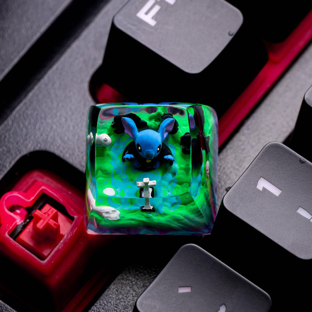 Stitch Halloween keycap 3 Stitch Halloween keycap