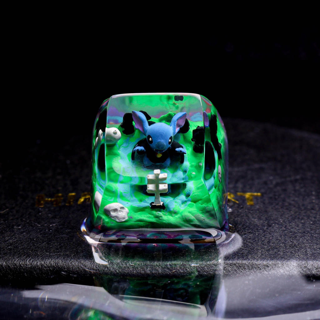 Stitch Halloween keycap 5 Stitch Halloween keycap