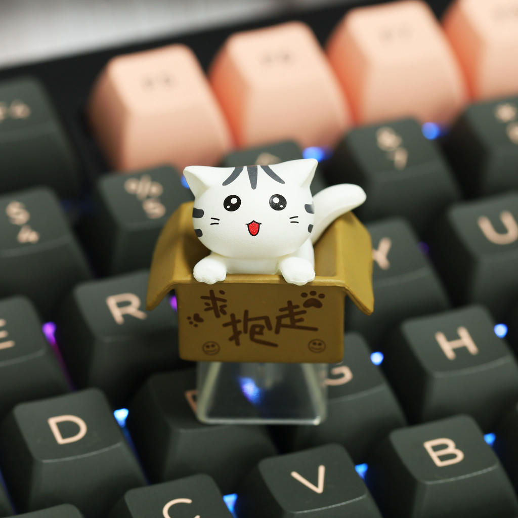 Cute cat keycap ver 2 8 Cute cat keycap ver 2