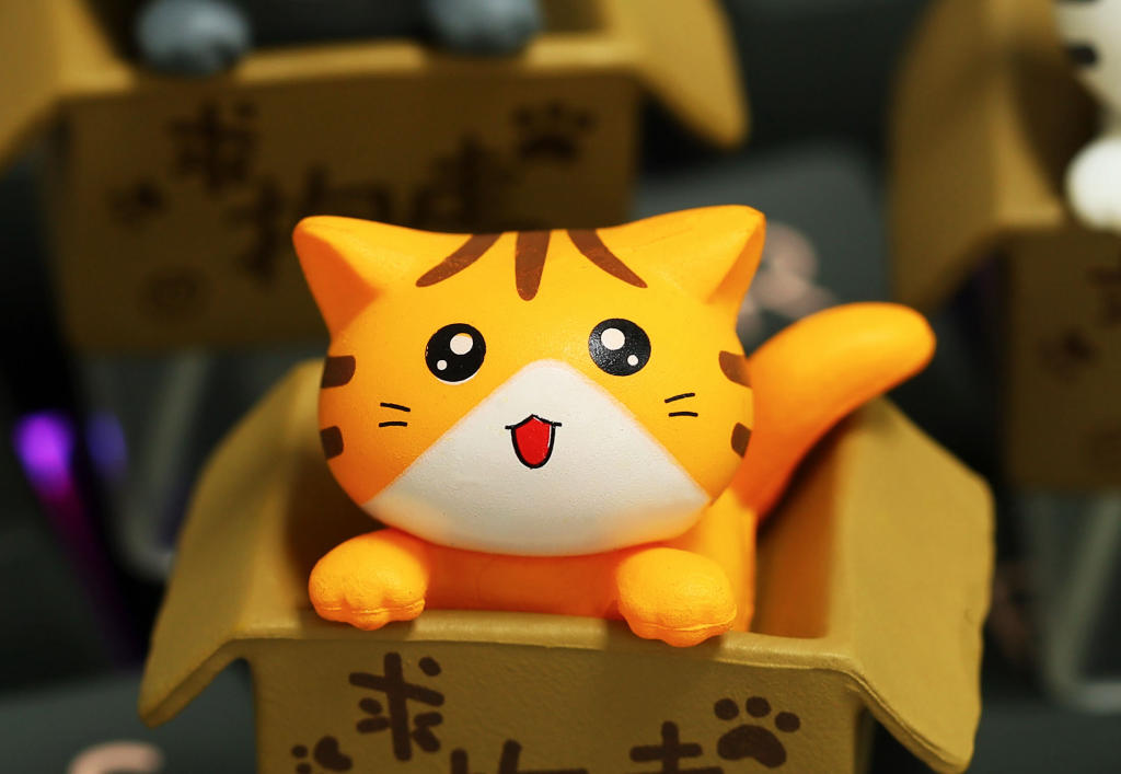 Cute cat keycap ver 2 9 Cute cat keycap ver 2