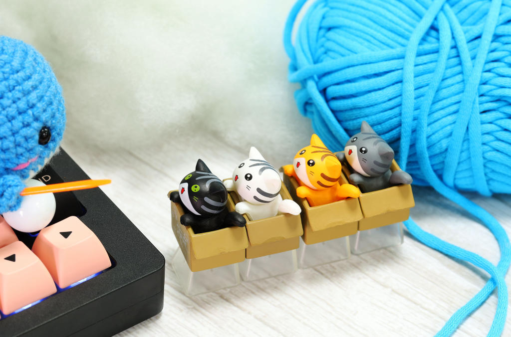 Cute cat keycap ver 2 13 Cute cat keycap ver 2