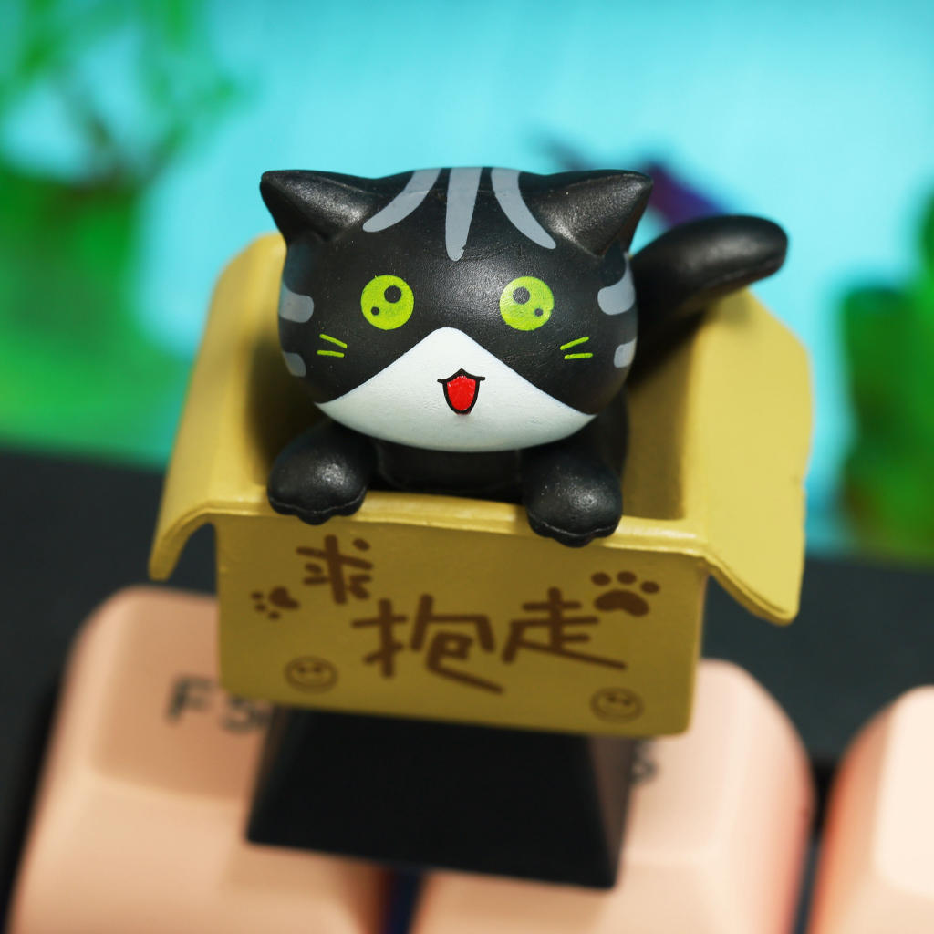 Cute cat keycap ver 2 10 Cute cat keycap ver 2