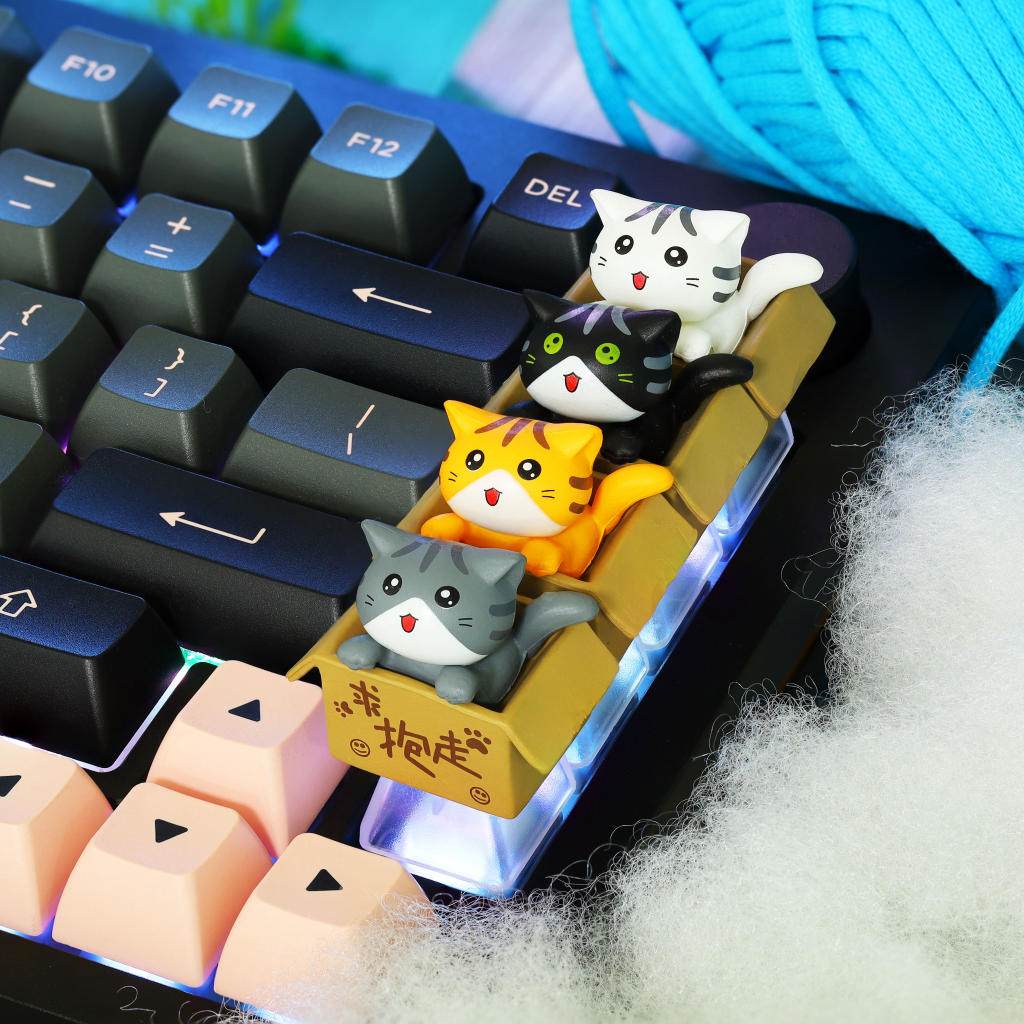 Cute cat keycap ver 2 14 Cute cat keycap ver 2