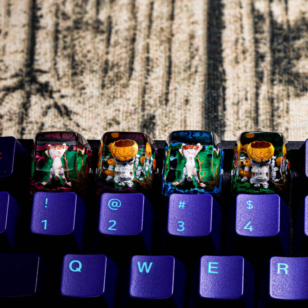 Halloween Artisan Keycaps 11 Halloween keycap