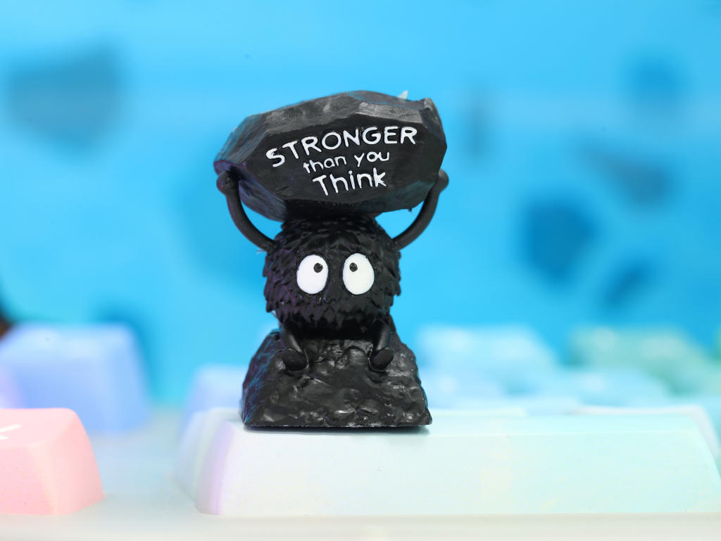 Susuwatari Soot Spirit artisan keycap 5 Susuwatari Soot Spirit Artisan keycap