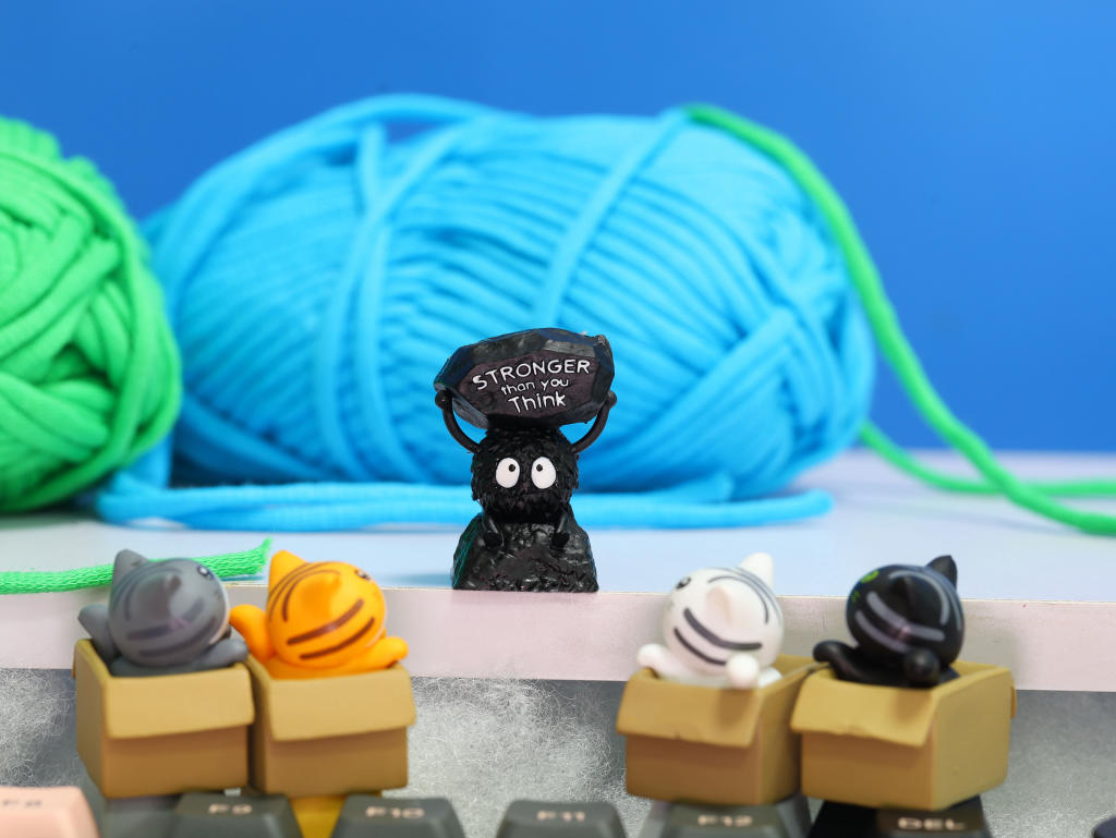 Susuwatari Soot Spirit artisan keycap 8 Susuwatari Soot Spirit Artisan keycap