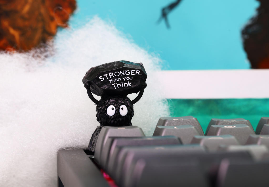 Susuwatari Soot Spirit artisan keycap 10 Susuwatari Soot Spirit Artisan keycap