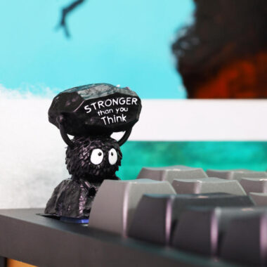 Susuwatari Soot Spirit Artisan keycap