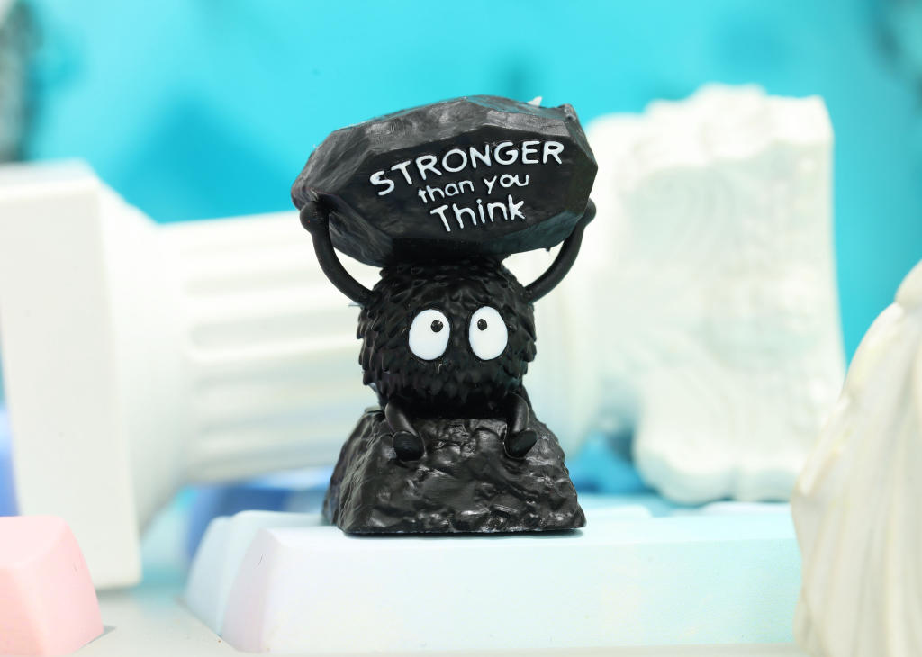 Susuwatari Soot Spirit artisan keycap 2 Susuwatari Soot Spirit Artisan keycap