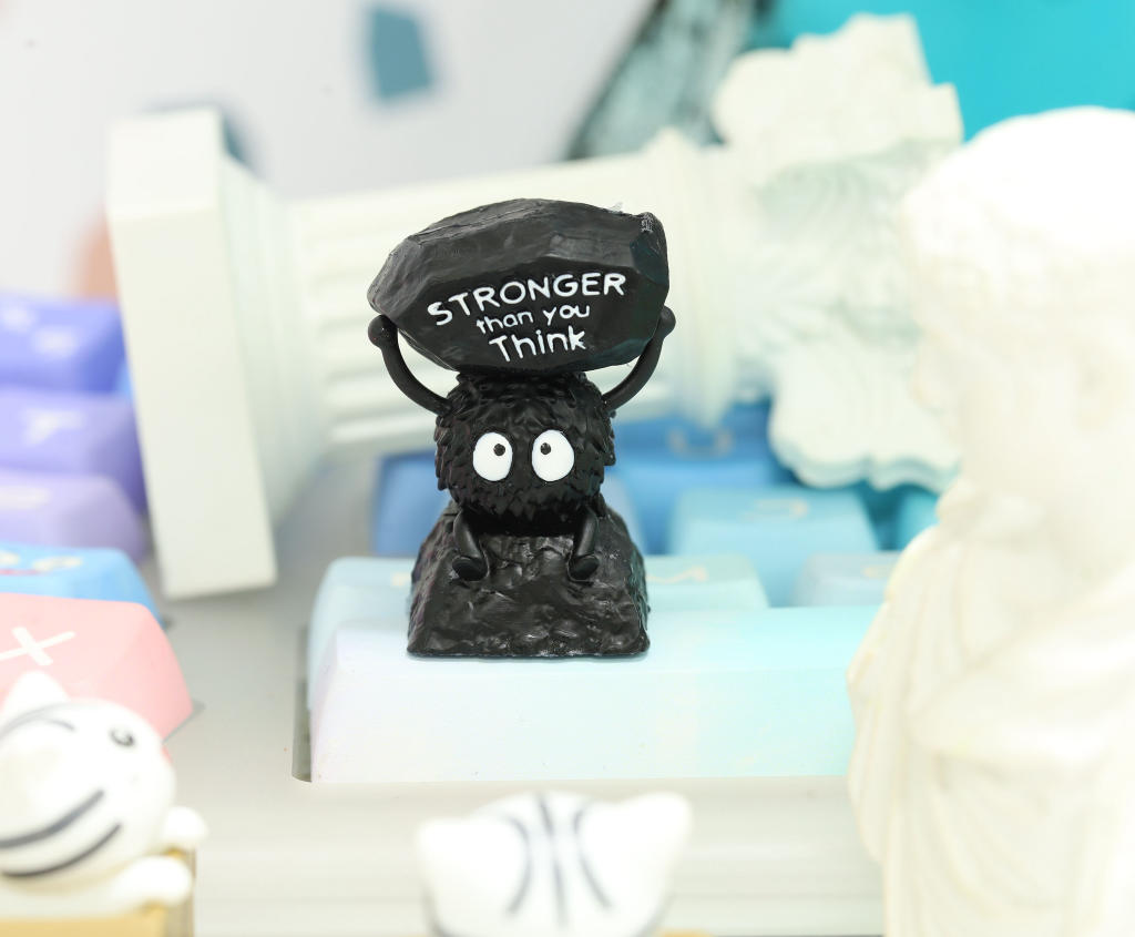 Susuwatari Soot Spirit artisan keycap 3 Susuwatari Soot Spirit Artisan keycap