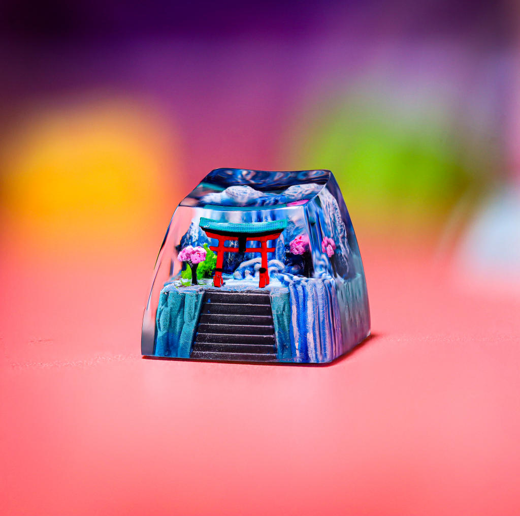 Torii Gate Keycap Version 2 5 Torii Gate keycap version 2