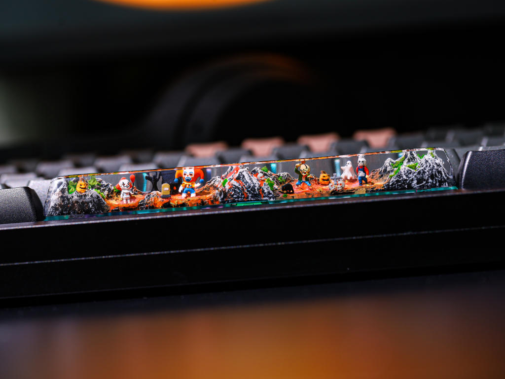 Ghost Halloween keycap ver 2 11 Ghost Artisan Keycap