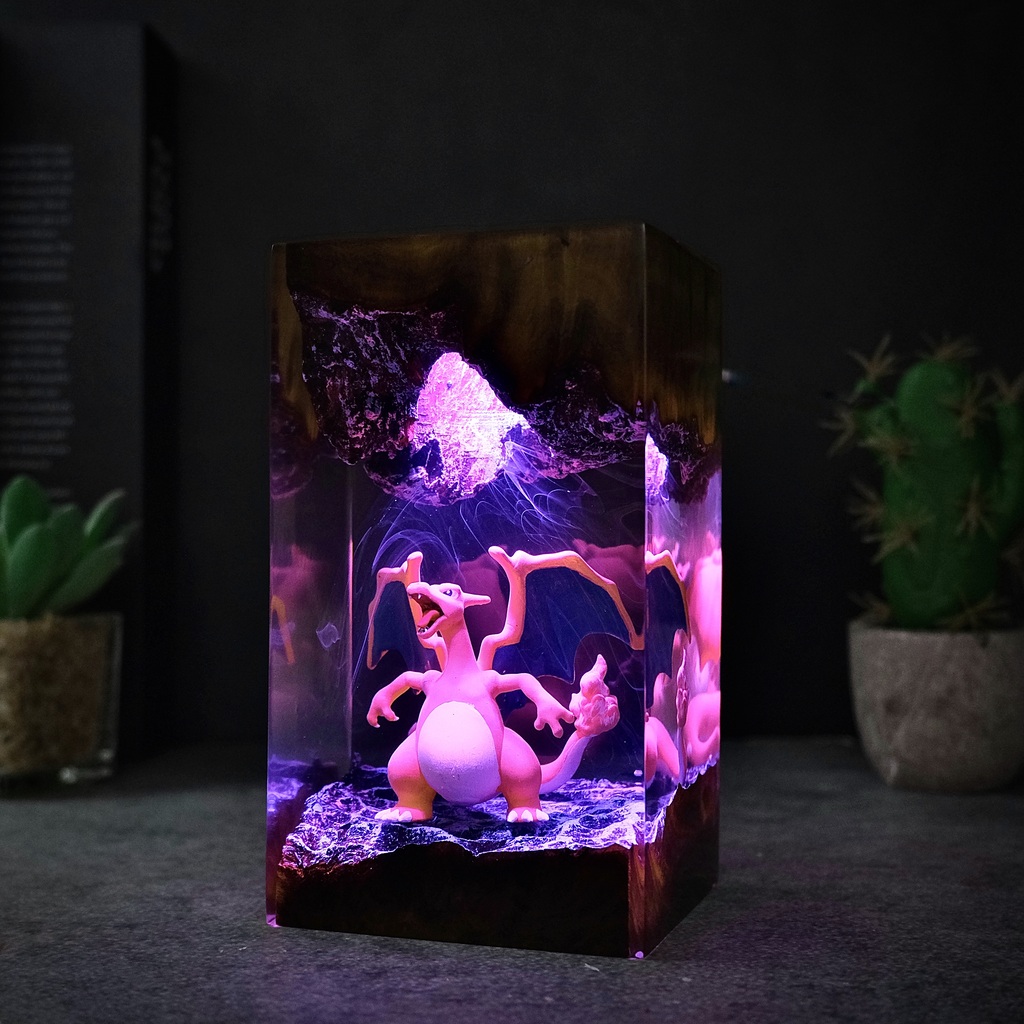 Charizard Pokemon Night Light 2 Charizard Pokemon LED Lamp