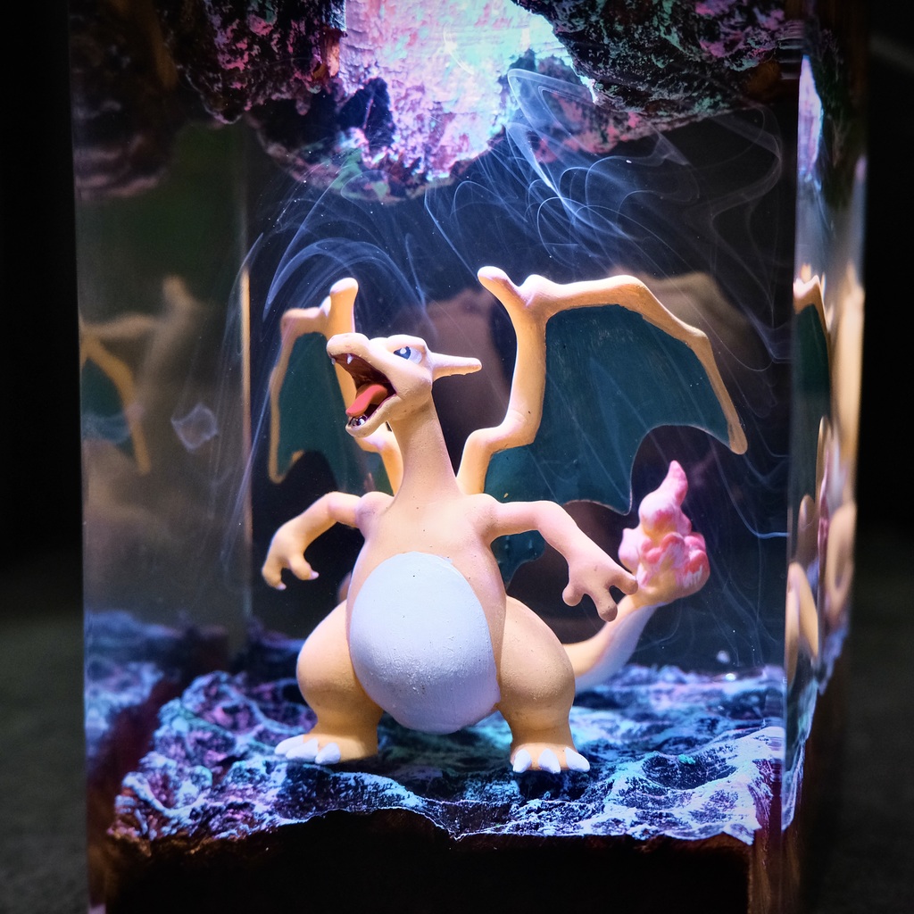 Charizard Pokemon Night Light 6 Pokemon Charizard Desk Lamp