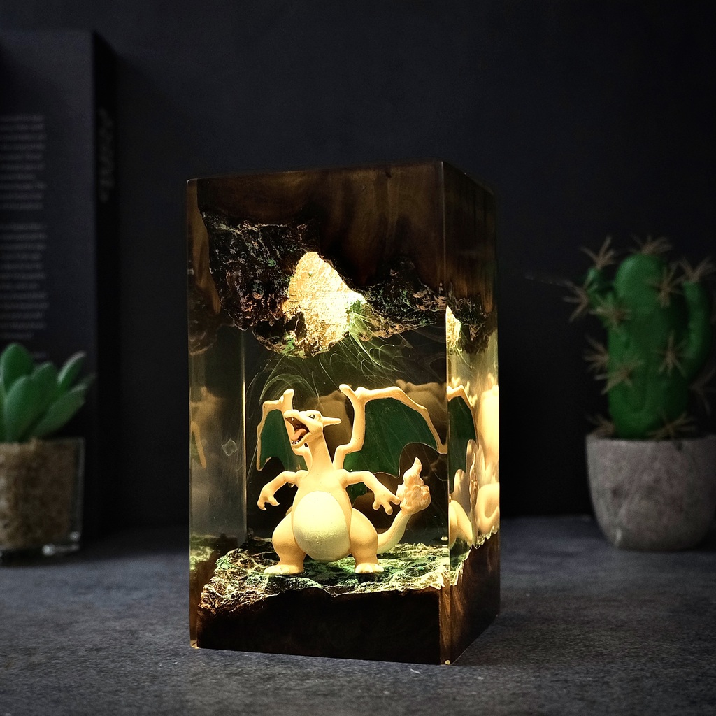 Charizard Pokemon Night Light 7 Charizard Anime Room Decor Light