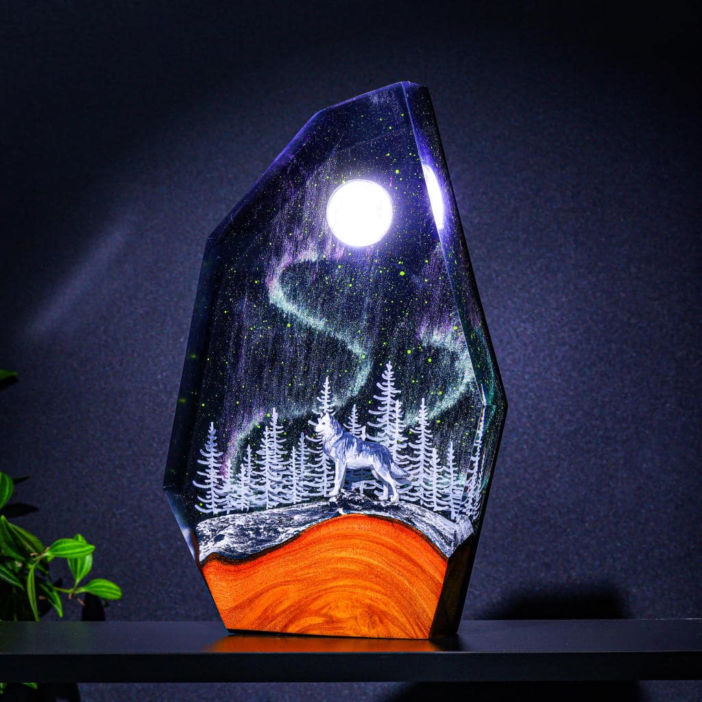 Aurora Borealis HUSKY Night Light 1 Aurora Borealis HUSKY Night Light