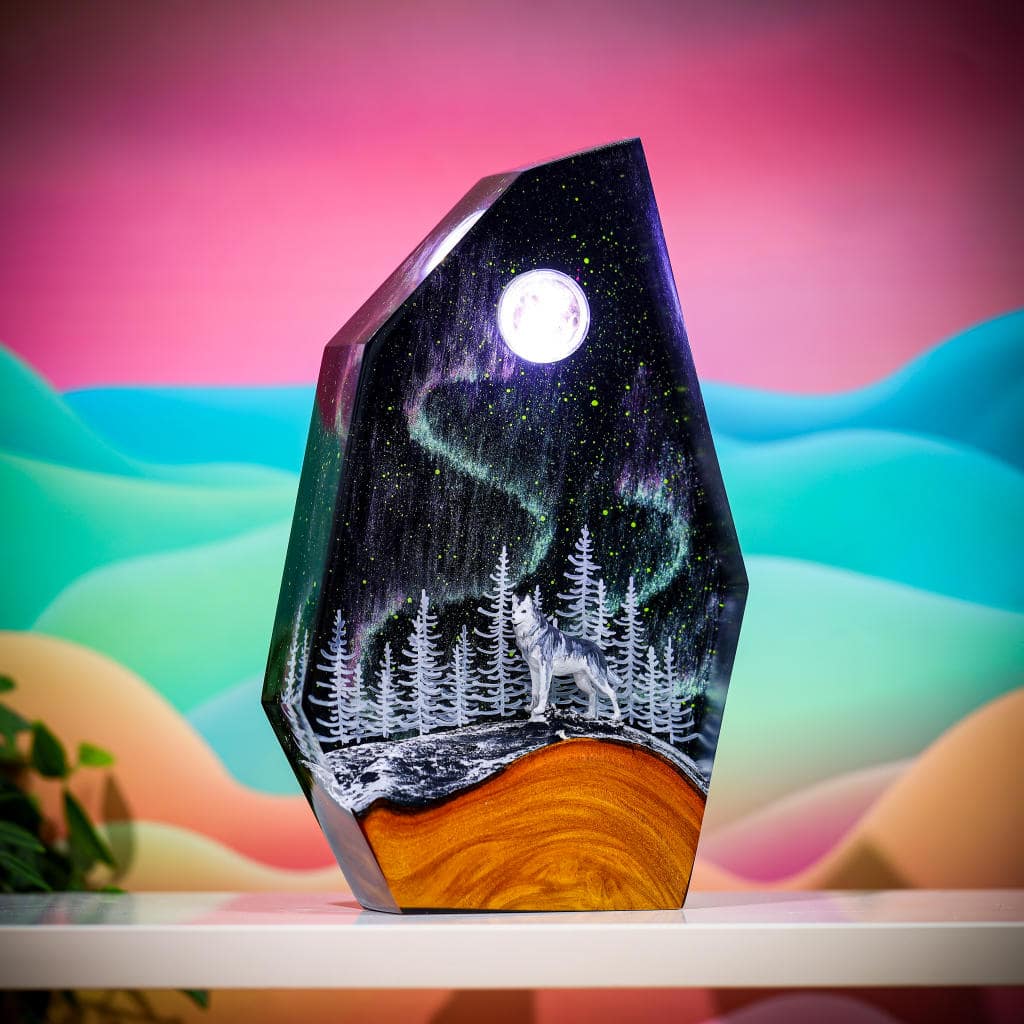 Aurora Borealis HUSKY Night Light 5 Aurora Borealis HUSKY Night Light