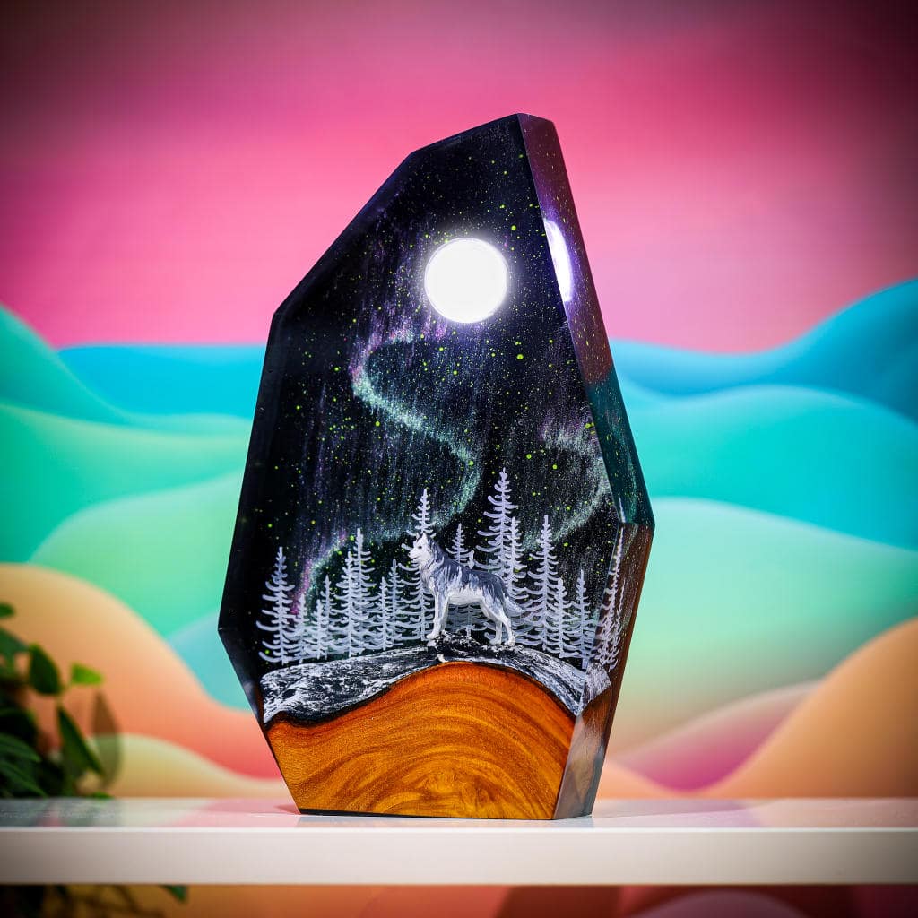 Aurora Borealis HUSKY Night Light 6 Aurora Borealis HUSKY Night Light